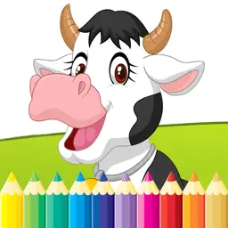 农场和动物图画书 - 绘画为孩子们免费游戏