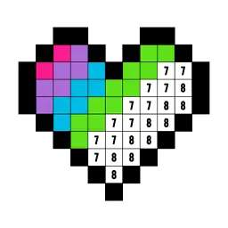 Color by Number Stickers